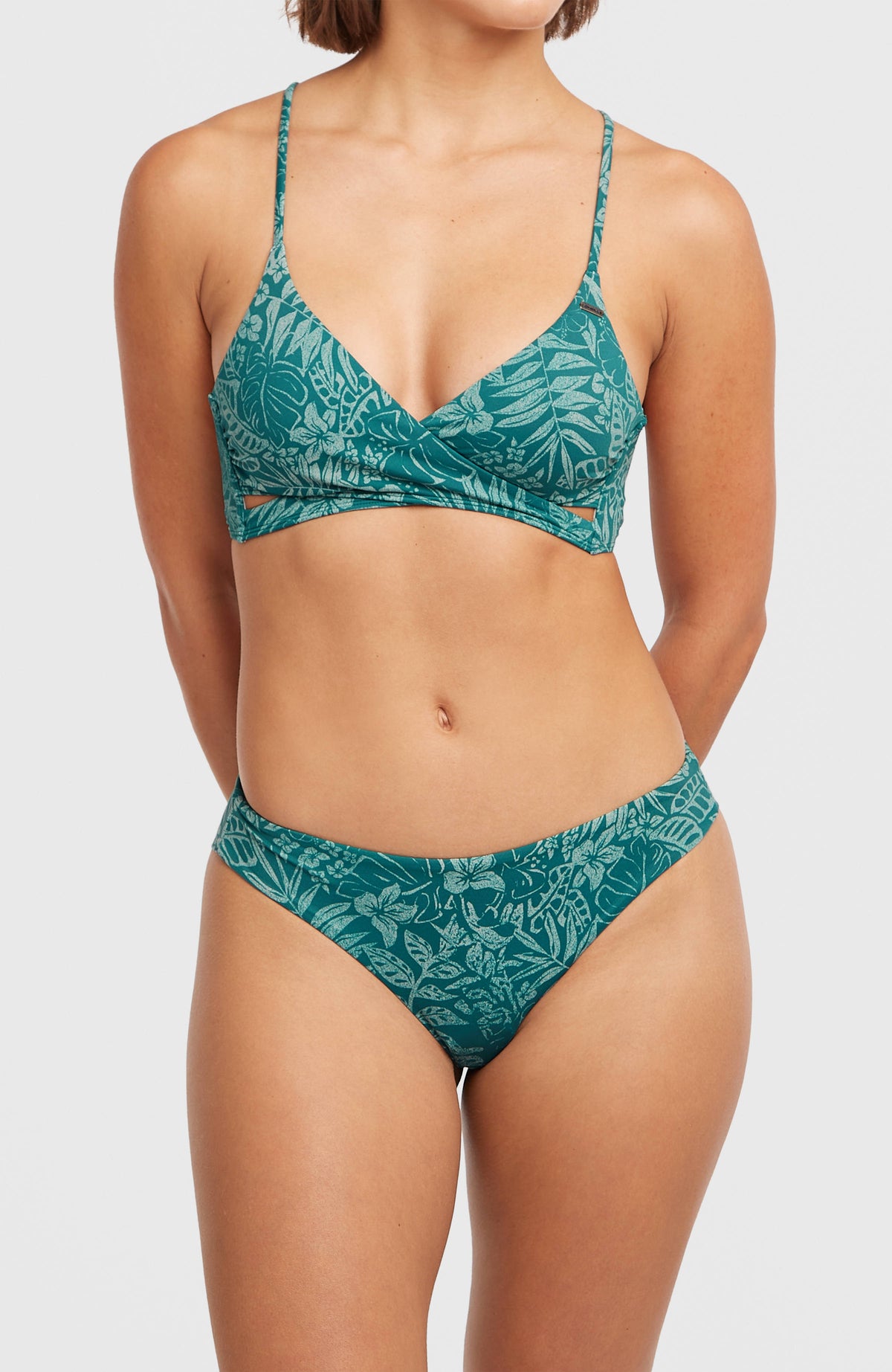 Bas de bikini Maoi | Green Island Sky