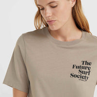 T-shirt classique Future Surf Society | Pumpkin Smoke
