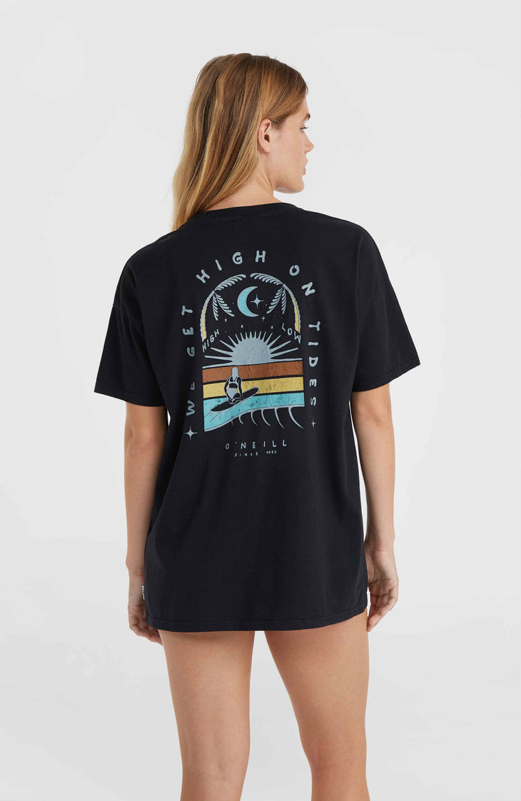 T-shirt O'Neill Beach Vintage High On Tides | Black Out