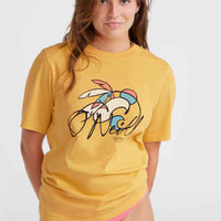 T-shirt Luano Graphic | Golden Haze