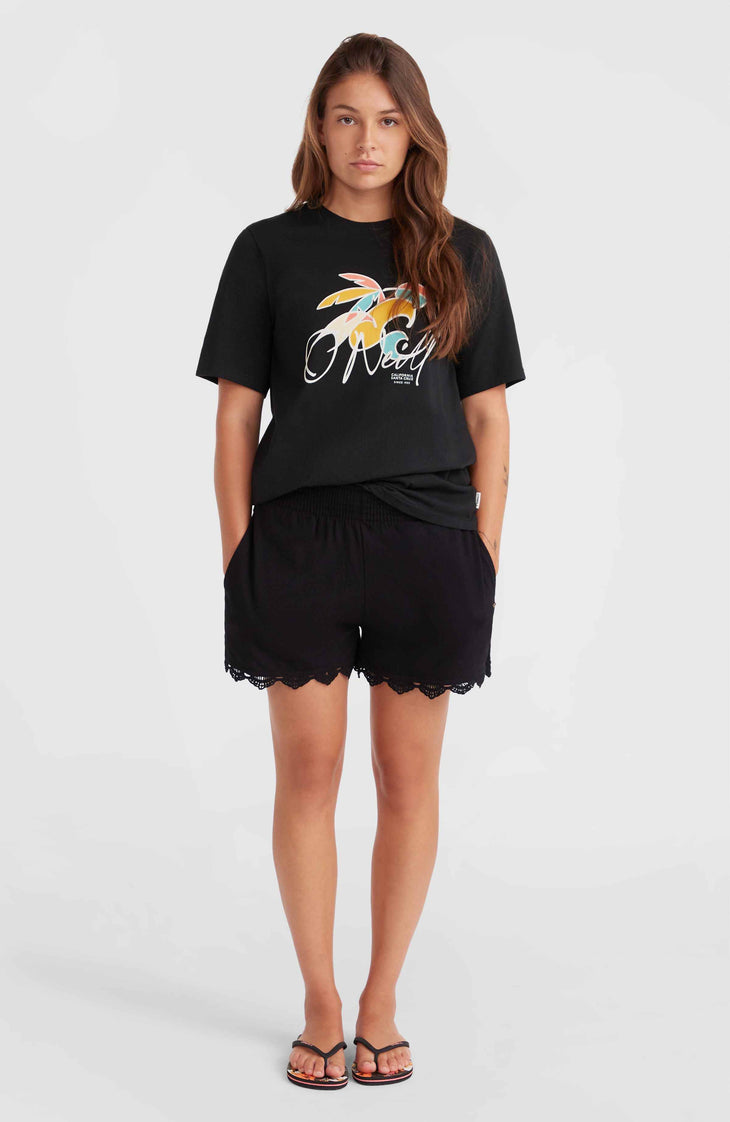 T-shirt Luano Graphic | Black Out