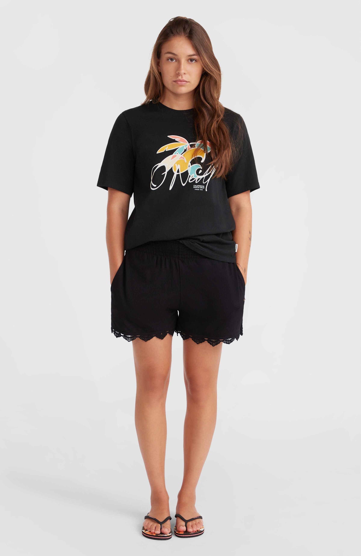 T-shirt Luano Graphic | Black Out