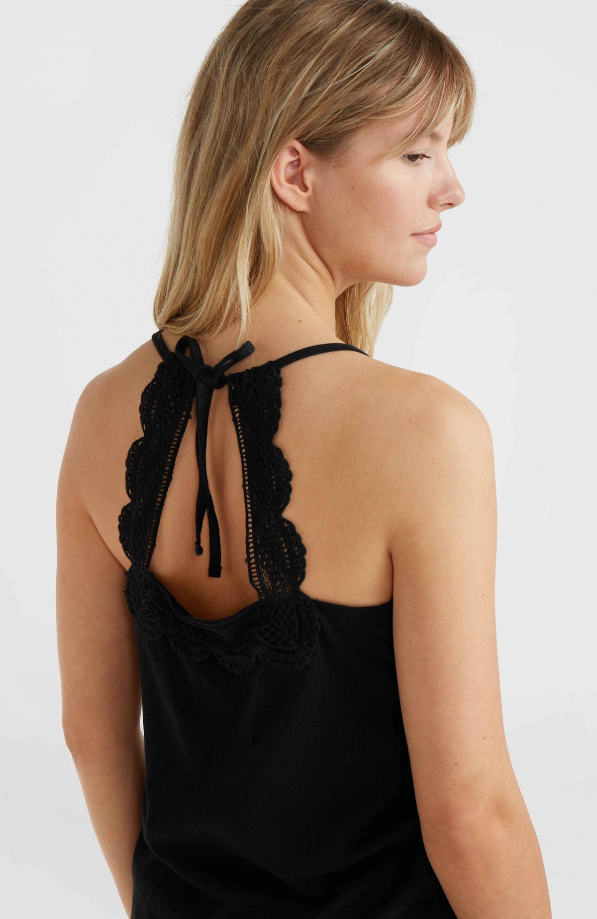 Débardeur à dentelle Essentials Ava | Black Out