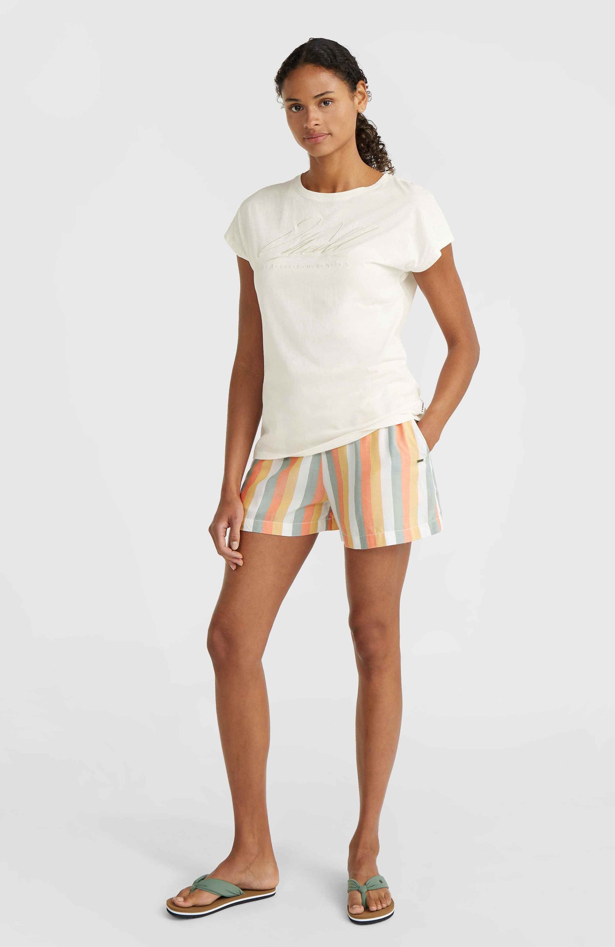 T-shirt Essentials O'Neill Signature | Snow White