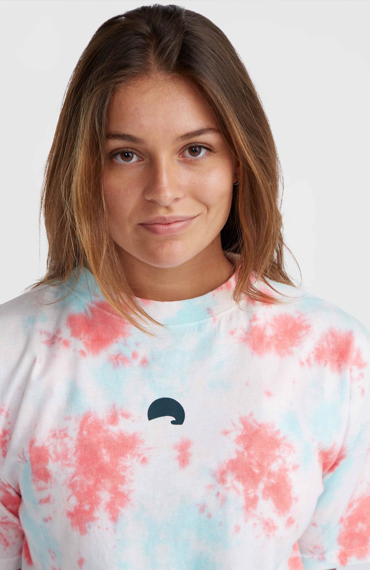 T-shirt Women of the Wave | Pink Ice Cube Tie Dye