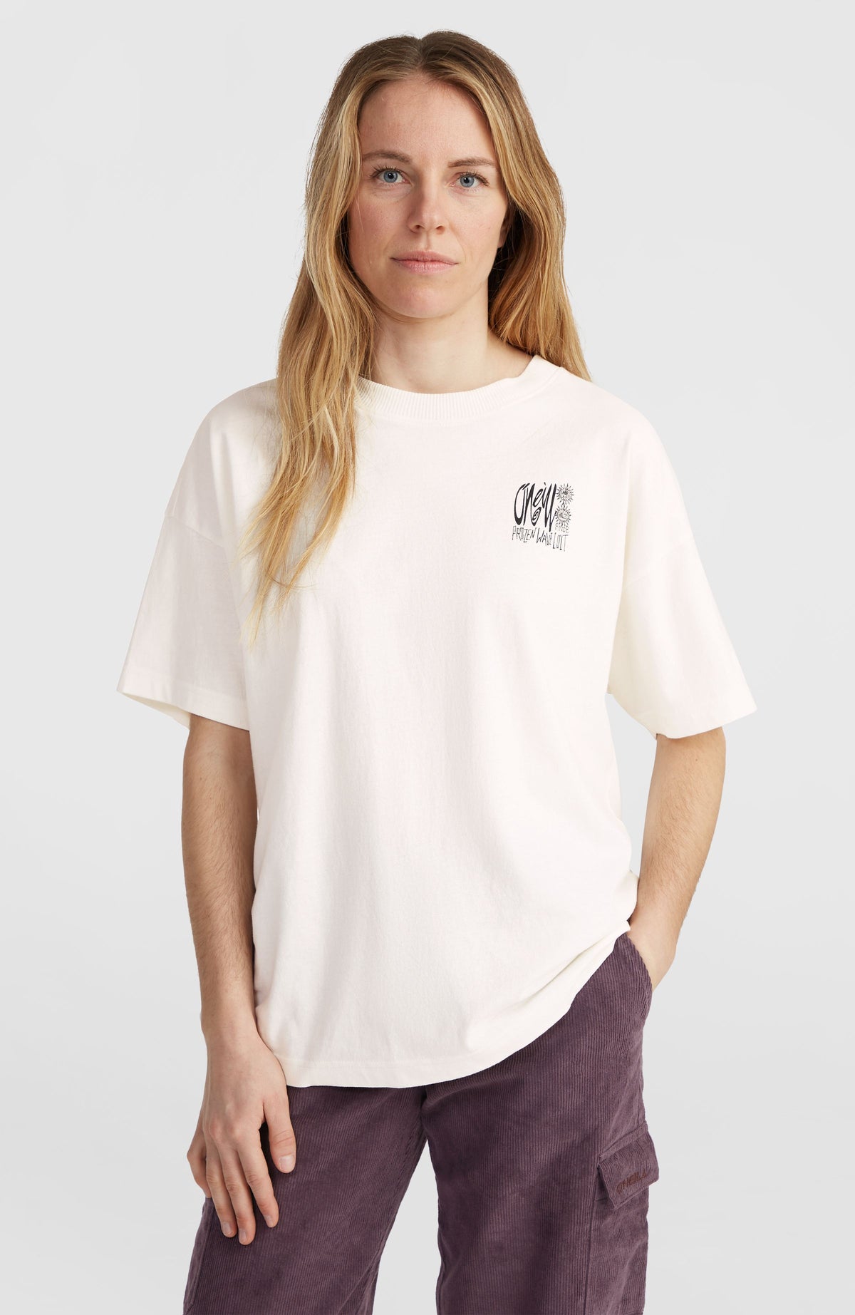 T-shirt oversize Surf Heroes | Snow White