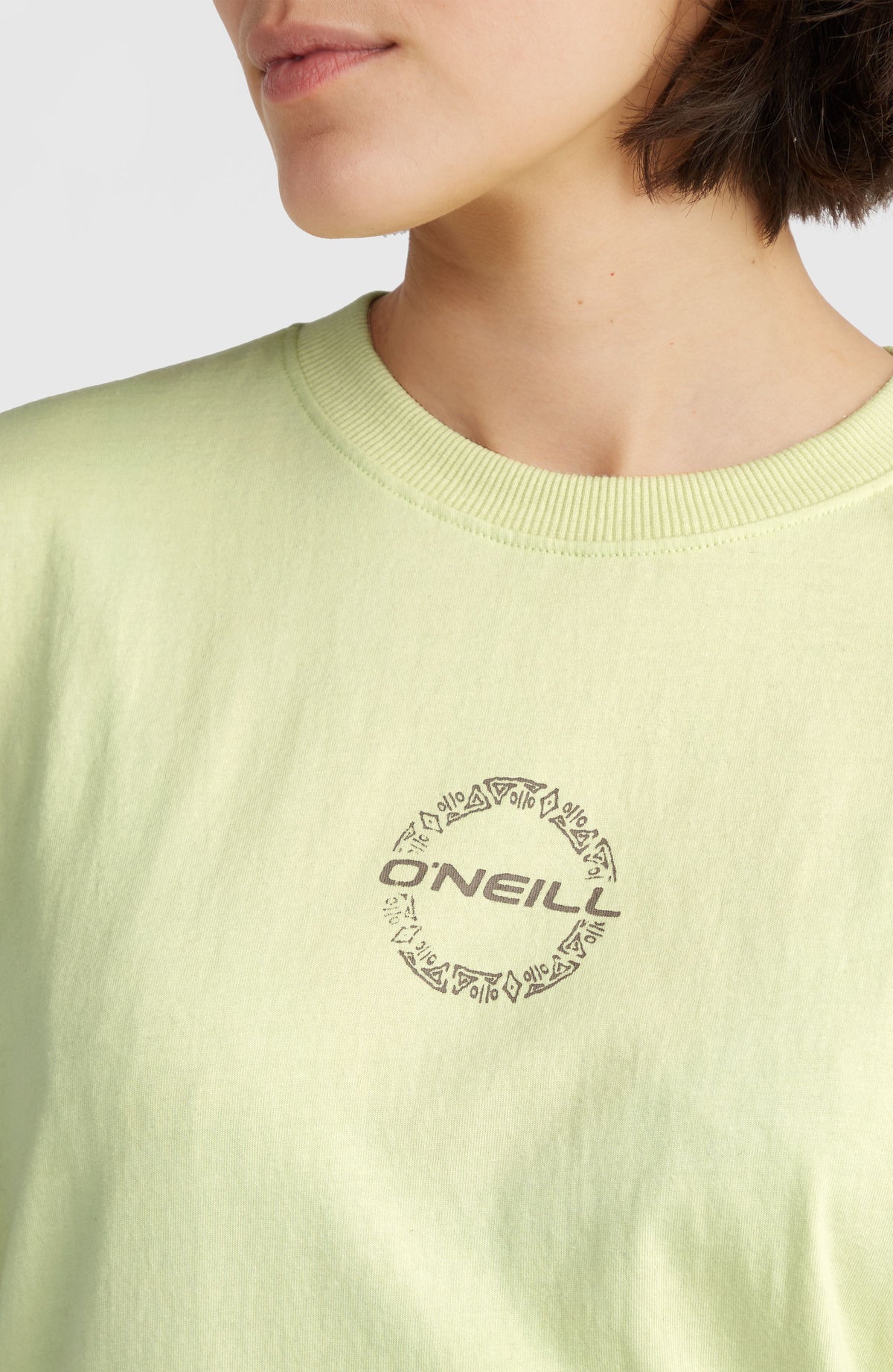 T-shirt Back Graphic | Lime Wash