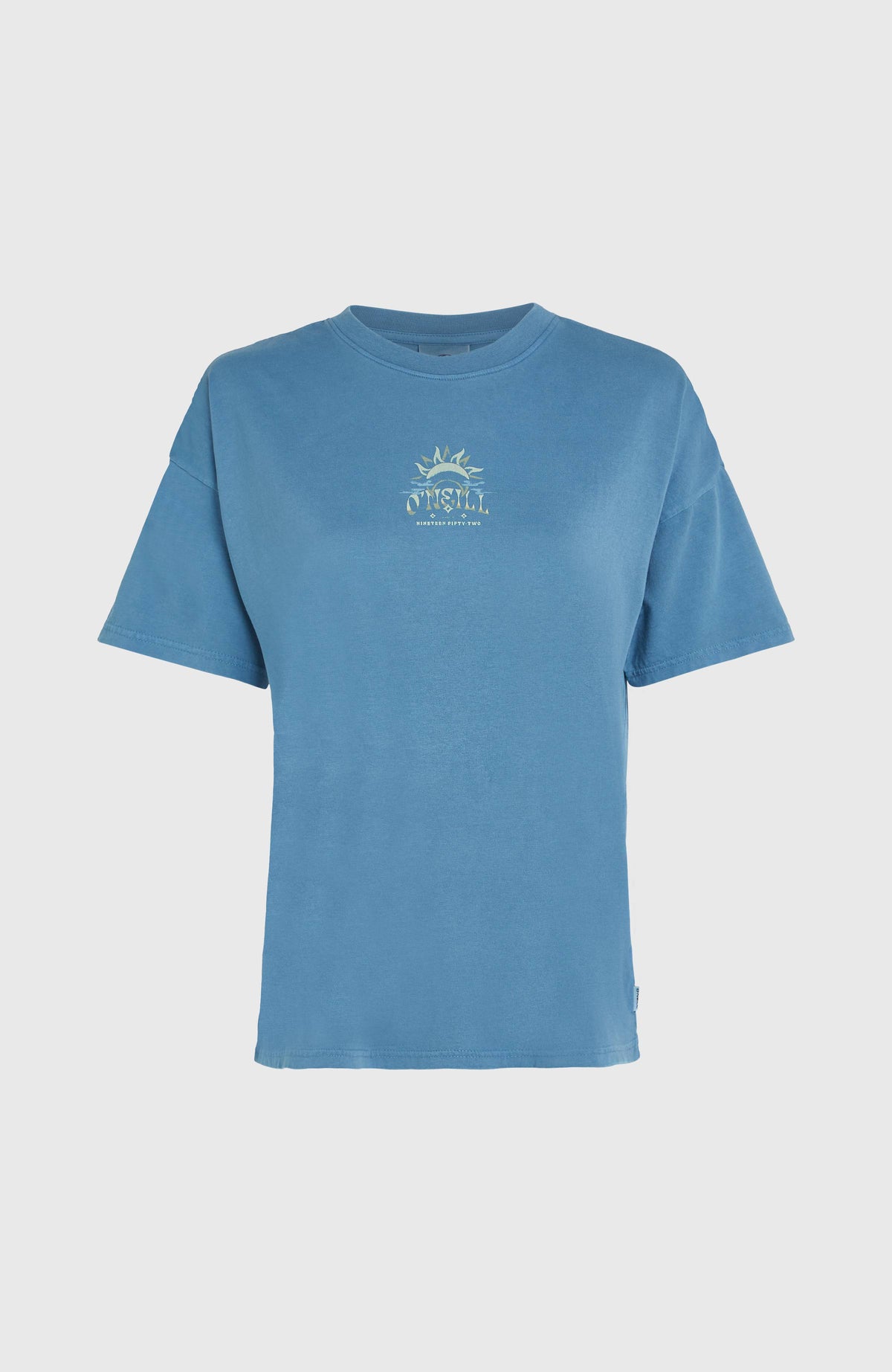 T-shirt Beach Vintage | Copen Blue