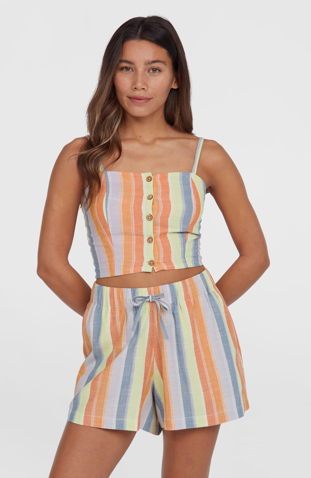 Haut court Beach Vintage | Vintage Stripe