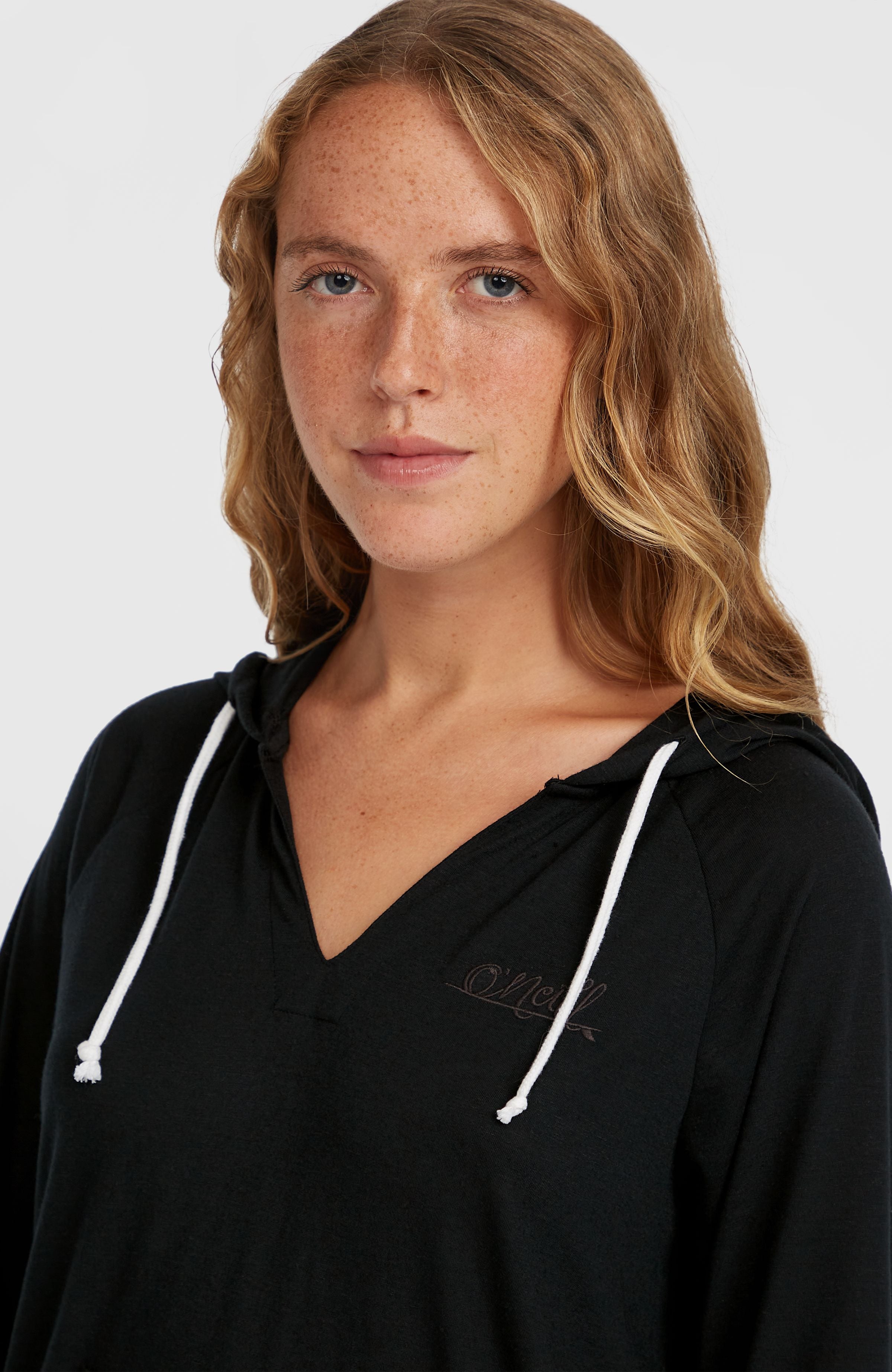 Sweat à Capuche Lonsdale OTH Femme - Gris - Manches Longues - NEUF Avec étiquettes