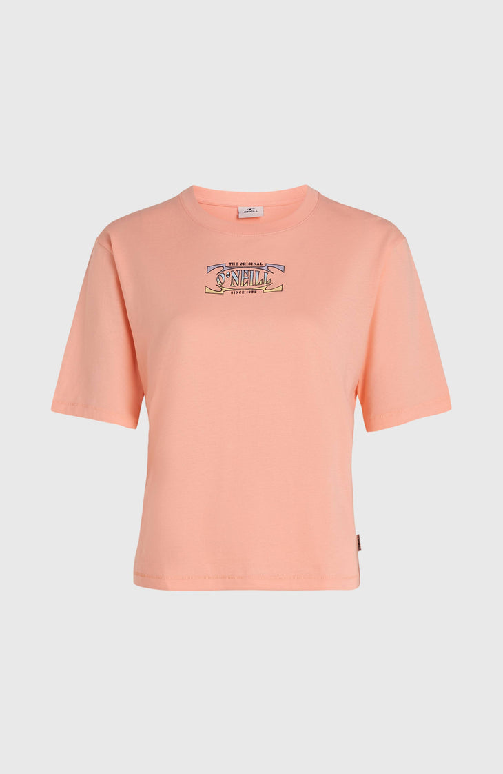 T-shirt Summer Must Haves Back Print | Coral Pop