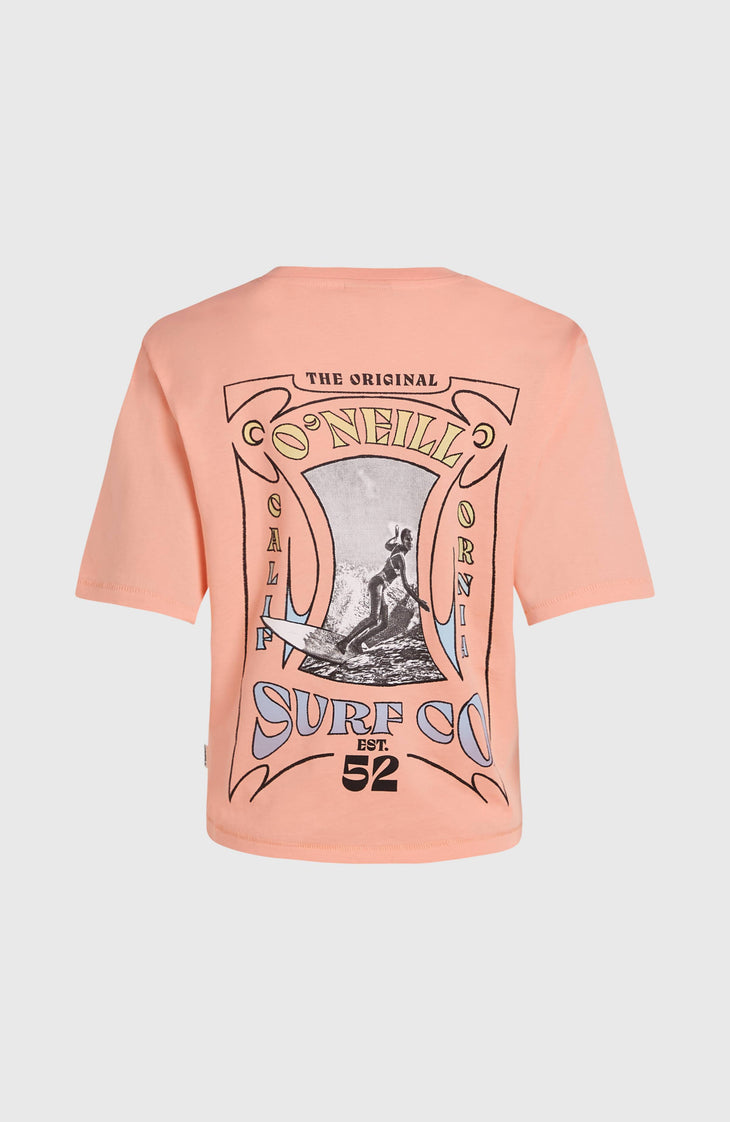T-shirt Summer Must Haves Back Print | Coral Pop