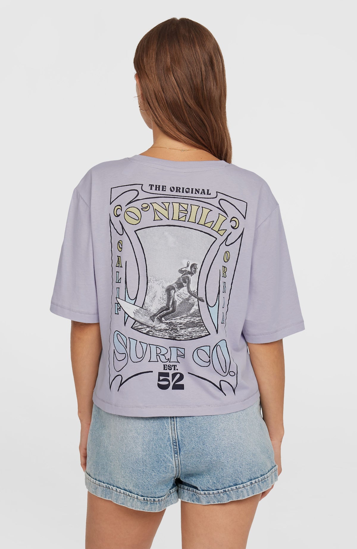 T-shirt Summer Must Haves Back Print | Purple Gleam