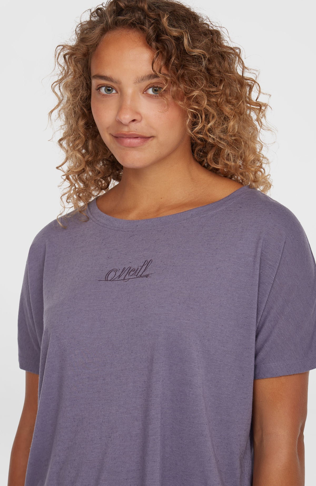 T-shirt drapé Essentials Script | Storm
