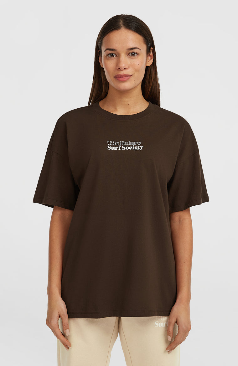 T-shirt Future Surf Society | Coffee Bean T-shirt Future Surf Society | Coffee Bean