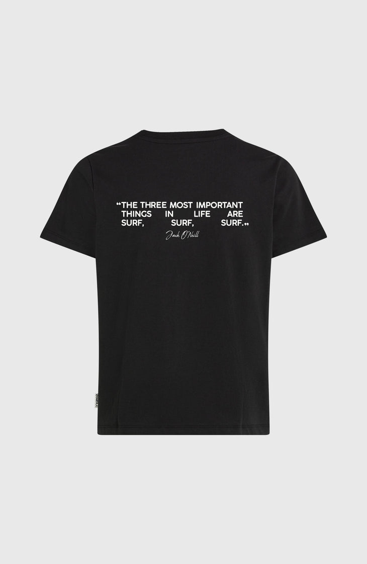 T-shirt O'Neill Polygiene Cotton Graphic | Black Out