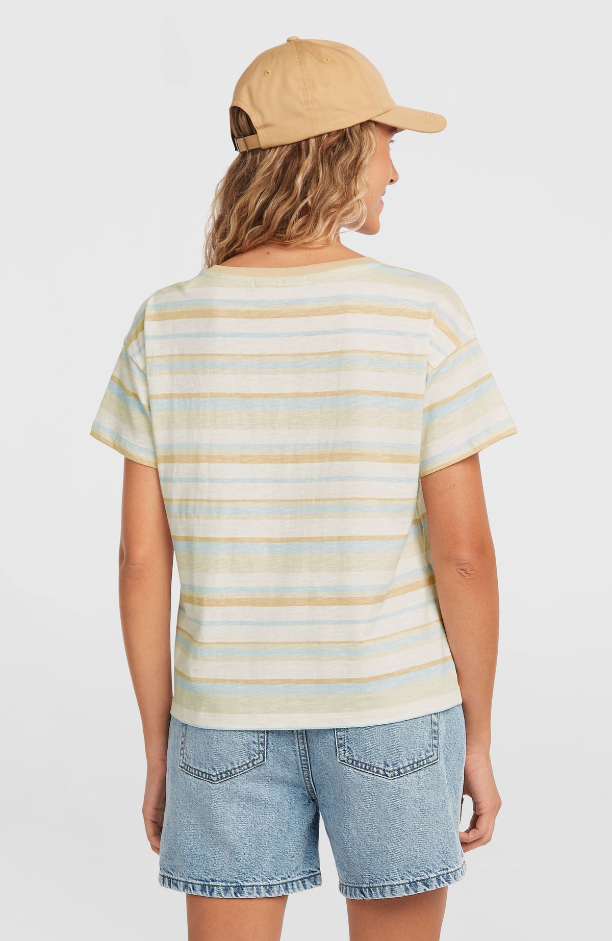 T-shirt O'Riginals Boxy Stripe | Blue Originals tee stripe