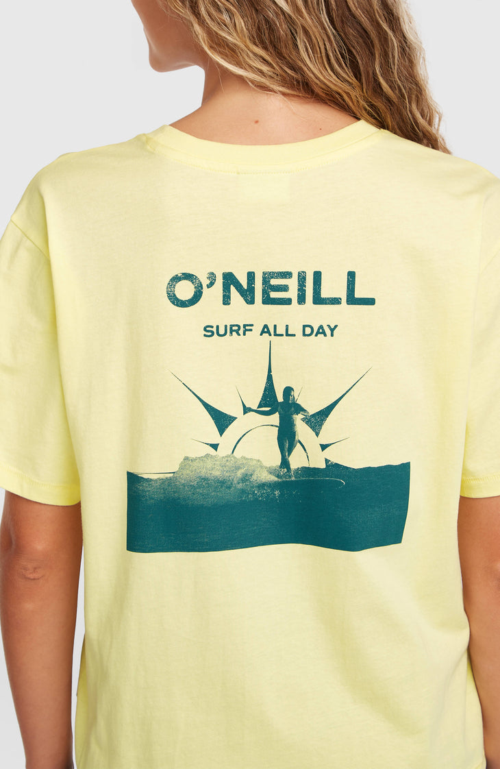 T-shirt O'Neill Boxy Back-Print | Rainforest Dew