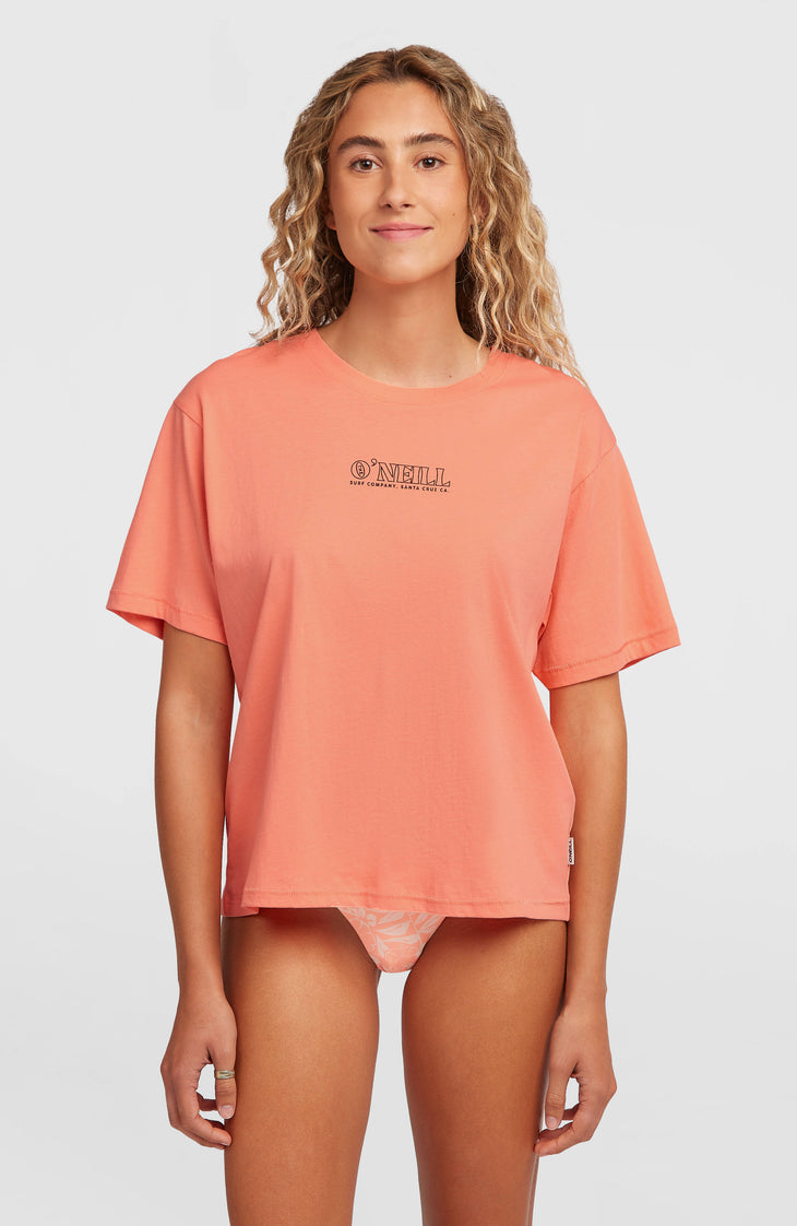T-shirt O'Neill Boxy Back-Print | Funky Peach