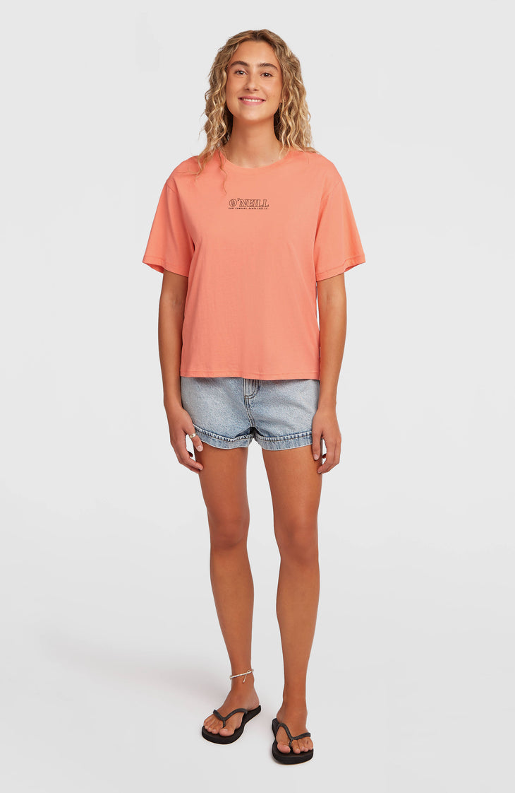 T-shirt O'Neill Boxy Back-Print | Funky Peach