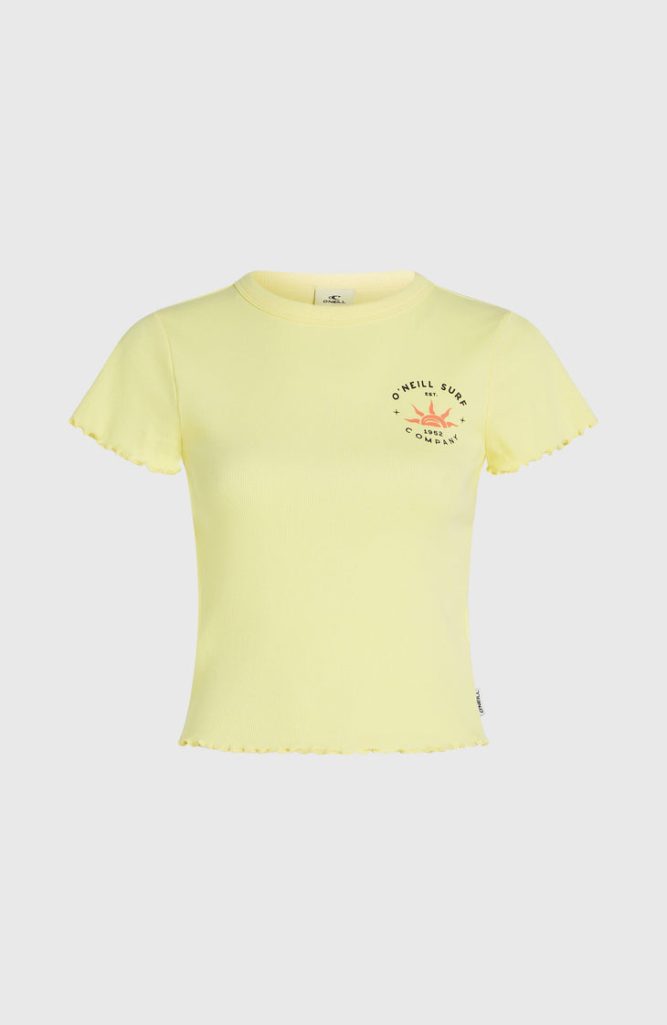 T-shirt côtelé O'Neill | Rainforest Dew