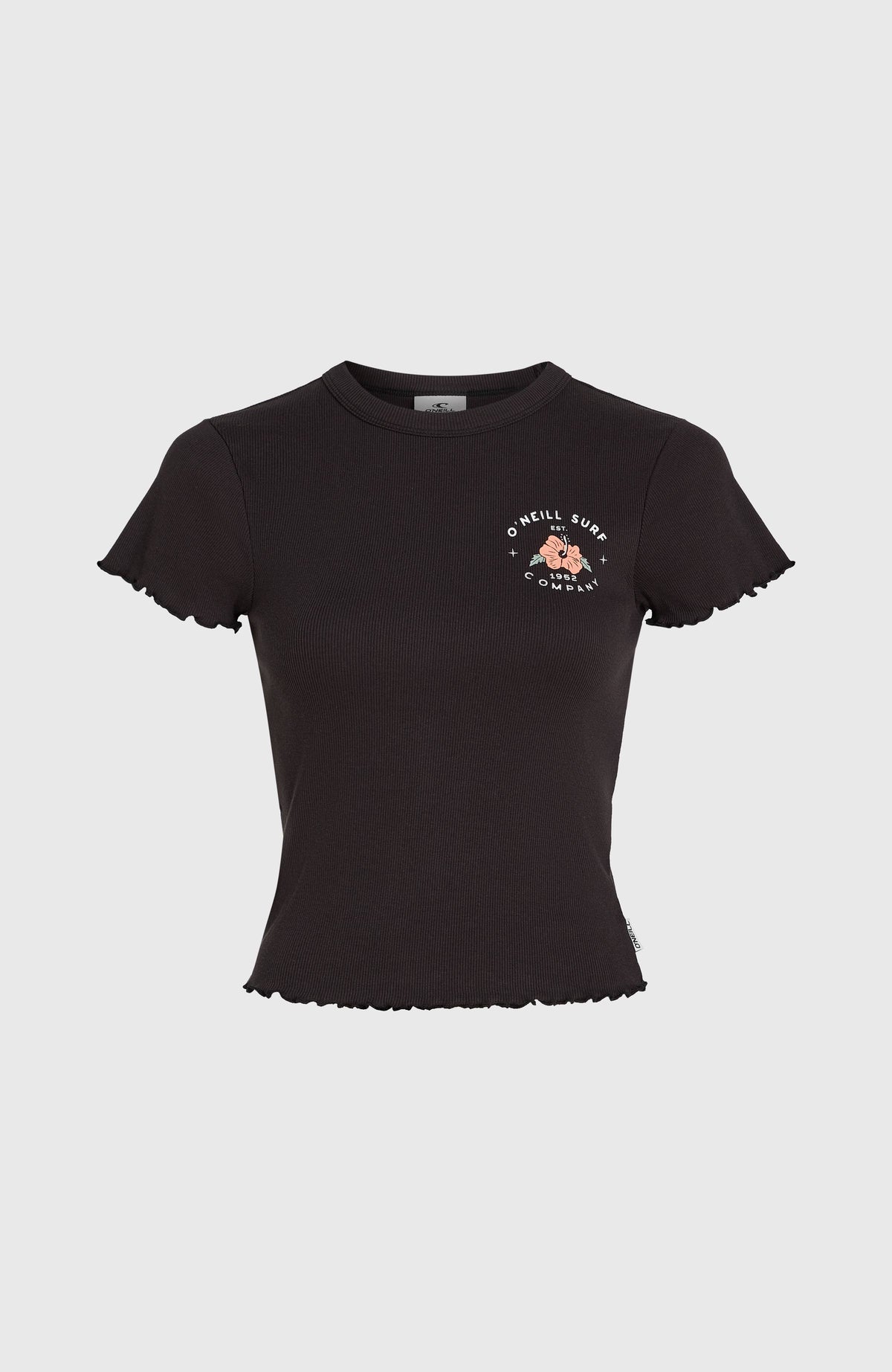 T-shirt côtelé O'Neill | Black Out