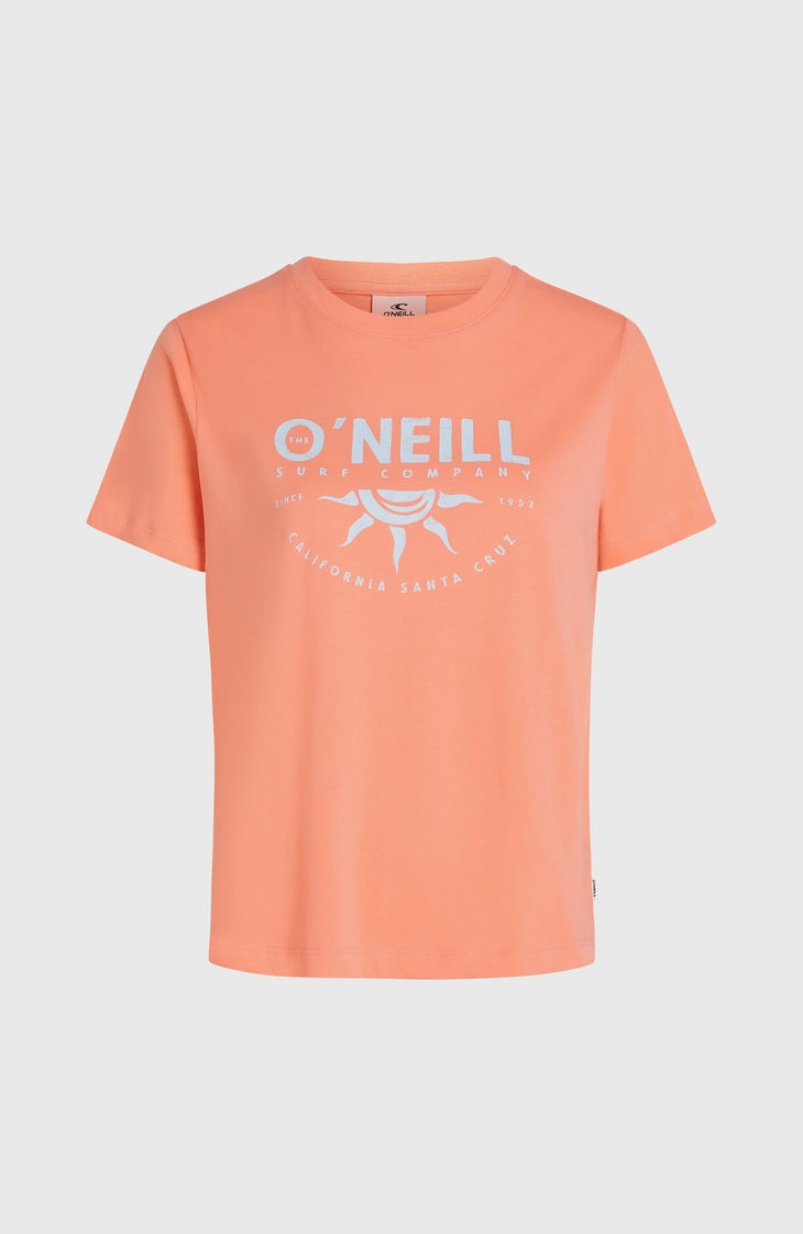 T-shirt Front Print | Funky Peach