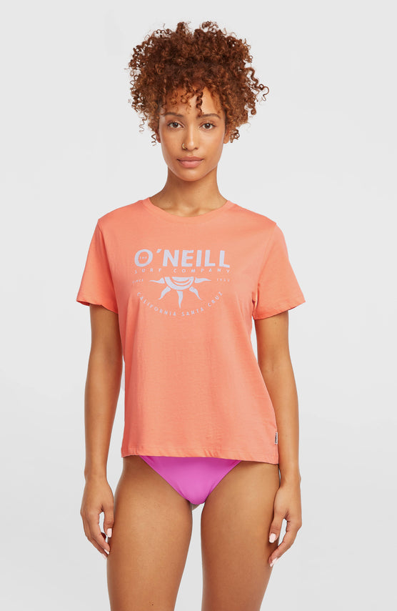 T-shirt Front Print | Funky Peach
