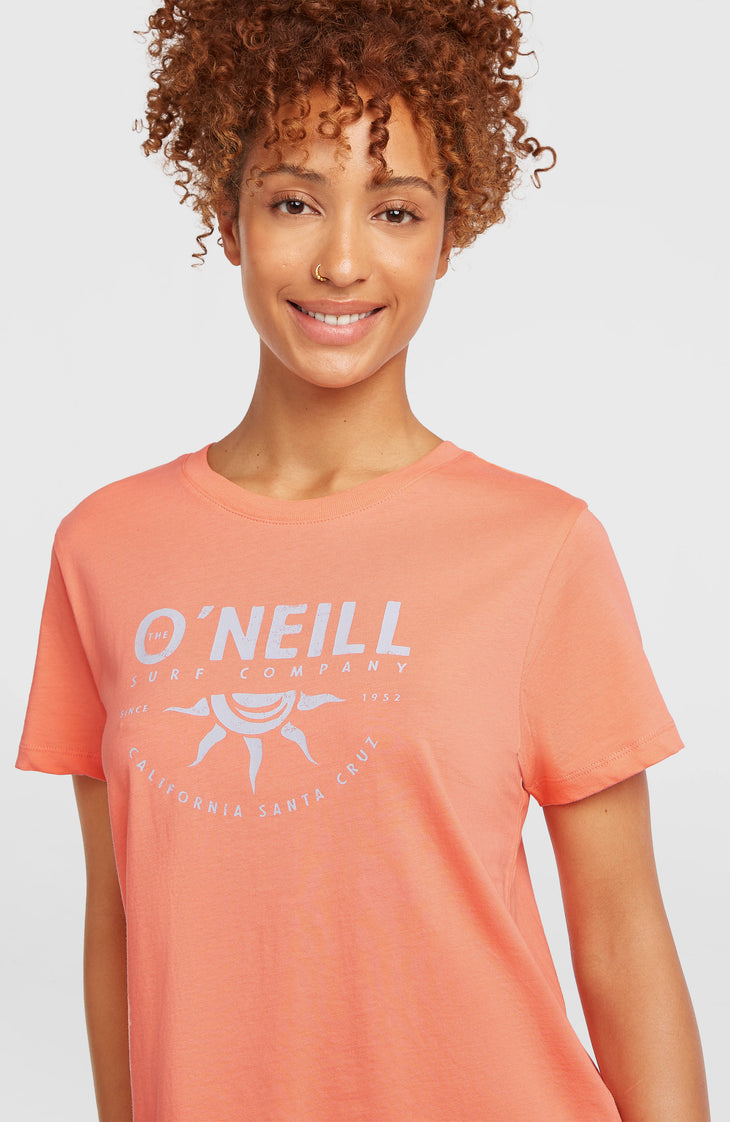 T-shirt Front Print | Funky Peach
