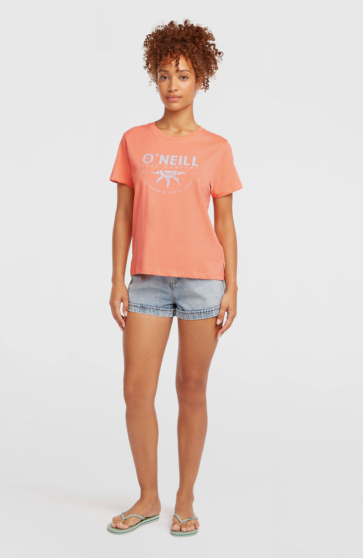 T-shirt Front Print | Funky Peach