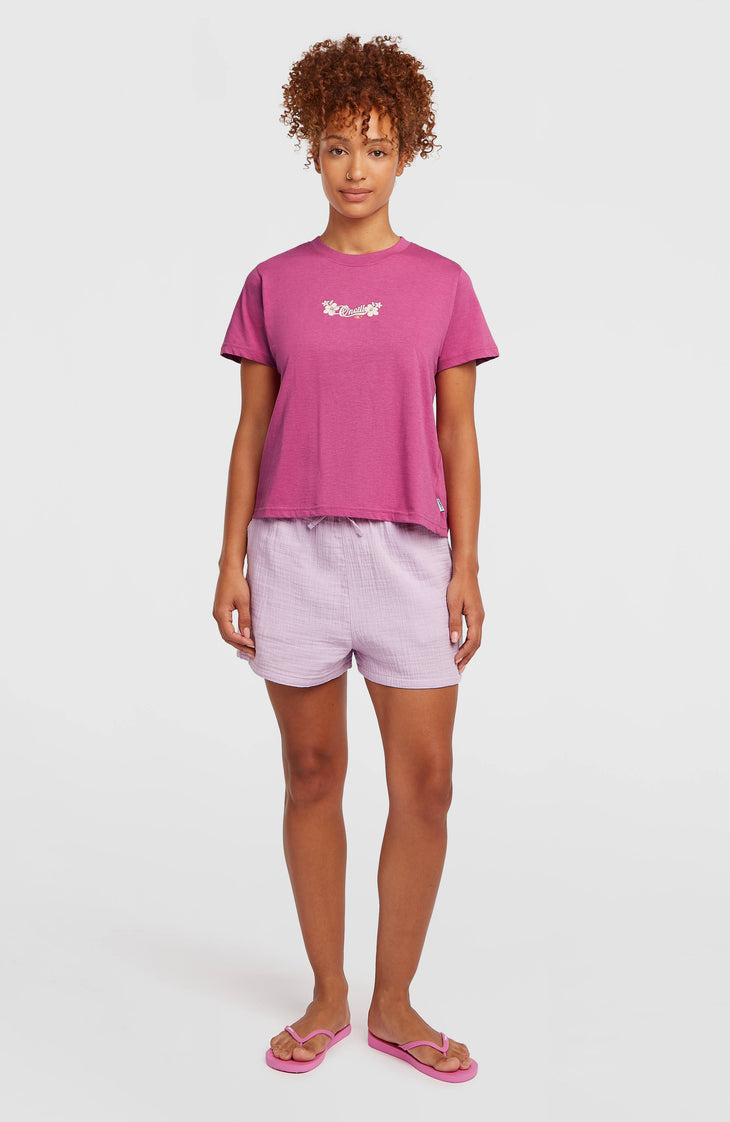 T-shirt Essentials Script | Electric Fuschia