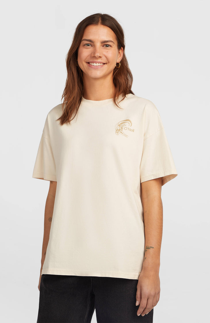 T-shirt O'Riginals Back-Print | Linen White