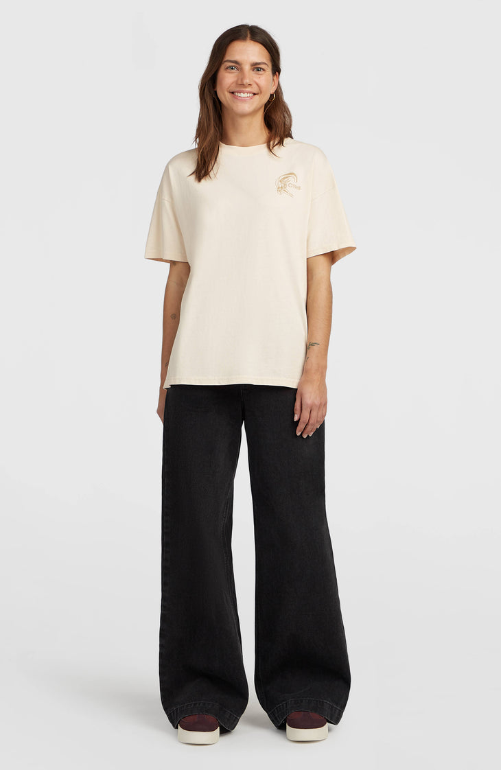 T-shirt O'Riginals Back-Print | Linen White