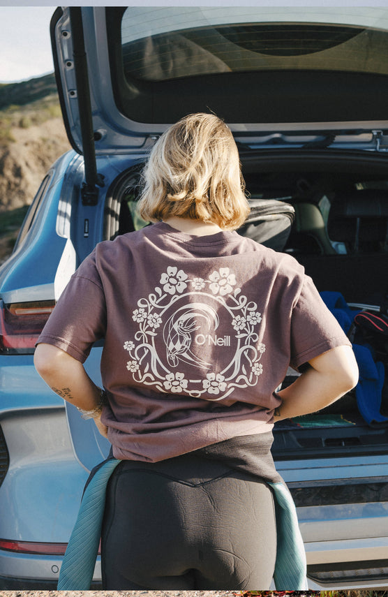 T-shirt O'Riginals Back-Print | Purple Gray