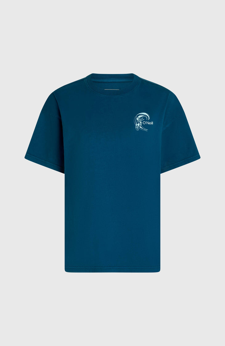 T-shirt O'Riginals Back-Print | Regal Blue