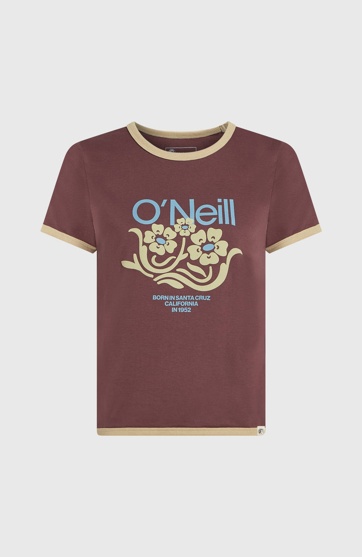 T-shirt O'Riginals Front-Print | Purple Gray