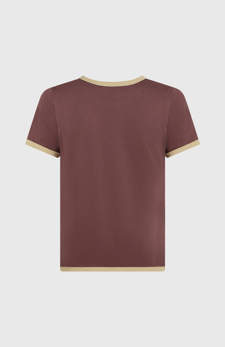 T-shirt O'Riginals Front-Print | Purple Gray