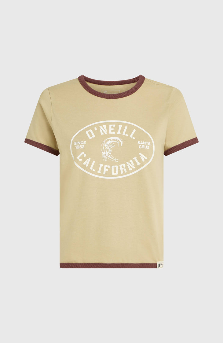 T-shirt O'Riginals Front-Print | Olive Blush