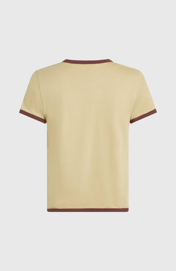 T-shirt O'Riginals Front-Print | Olive Blush