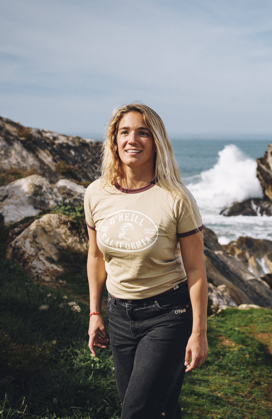 T-shirt O'Riginals Front-Print | Olive Blush