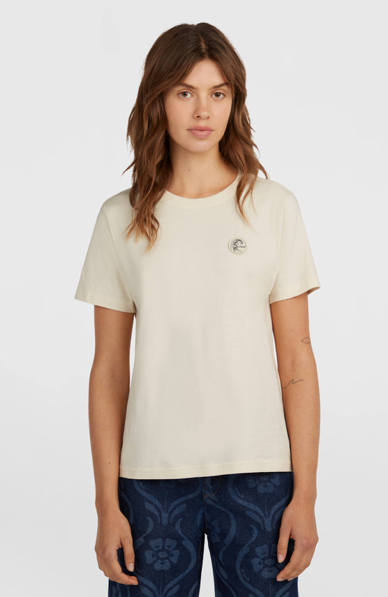 T-shirt O'Riginals Badge | Linen White
