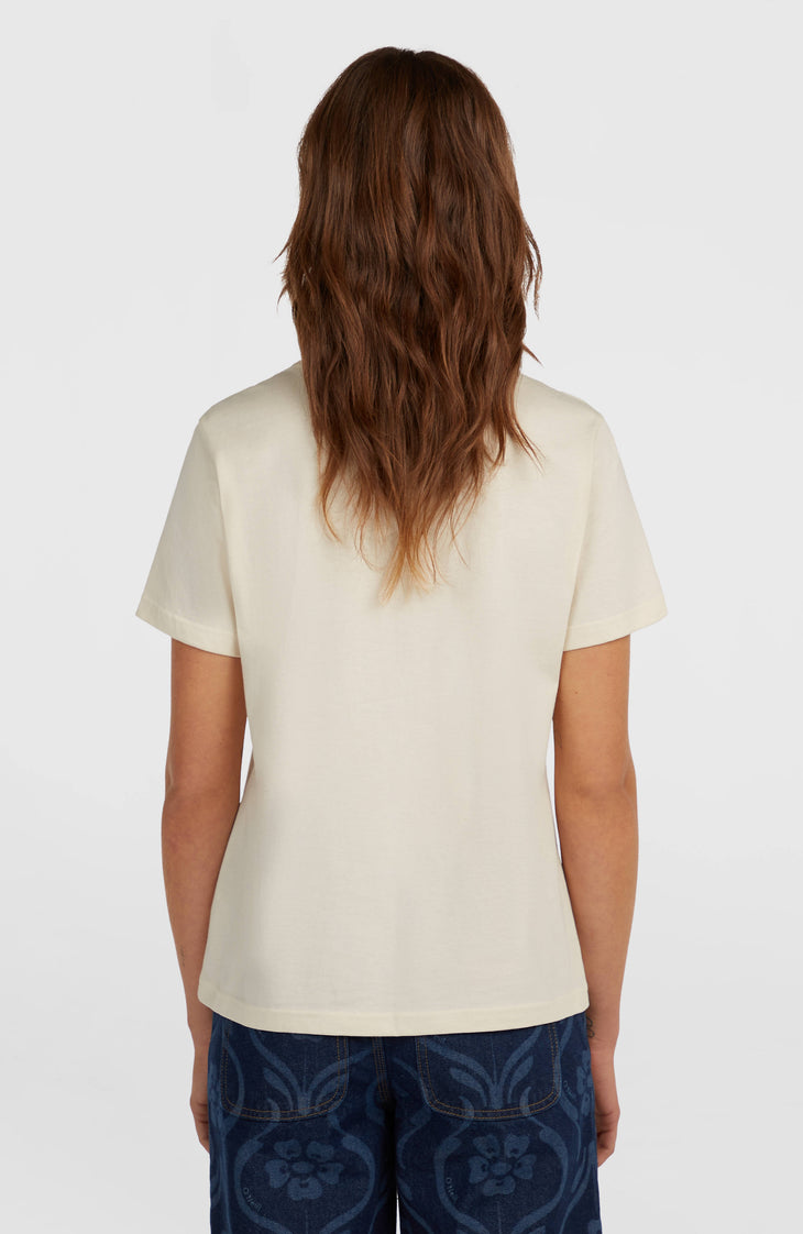 T-shirt O'Riginals Badge | Linen White