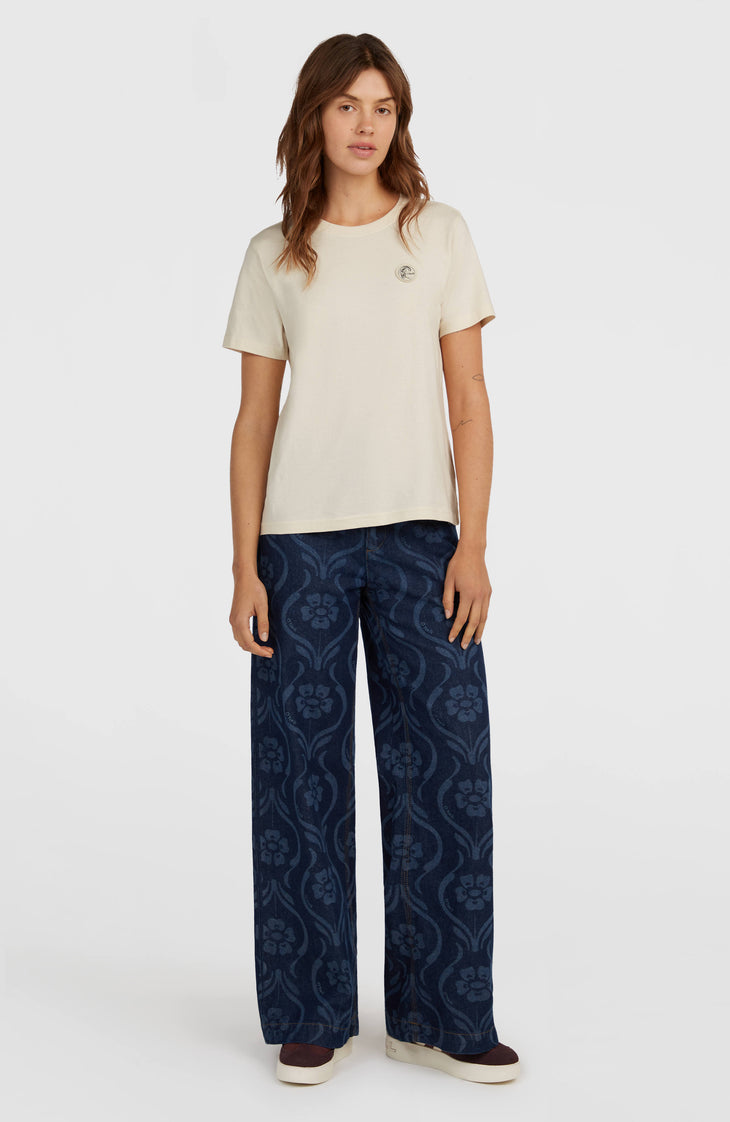 T-shirt O'Riginals Badge | Linen White