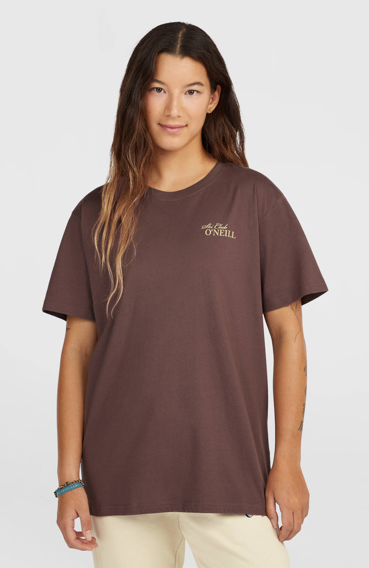 T-shirt O'Neill Must-Have Back-Graphic | Purple Gray