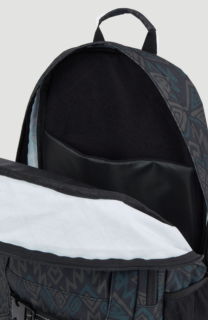 Sac à dos Boarder | Black Retro Ikat