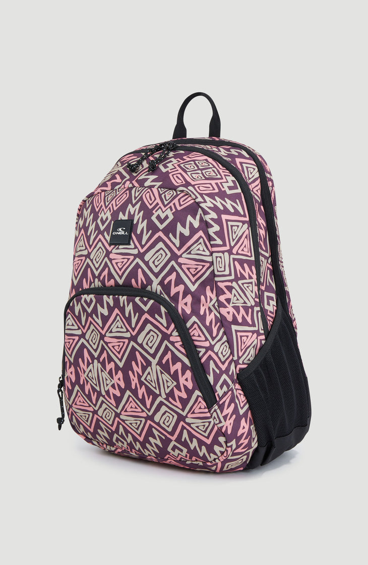 Sac à dos Wedge | Purple Retro Ikat