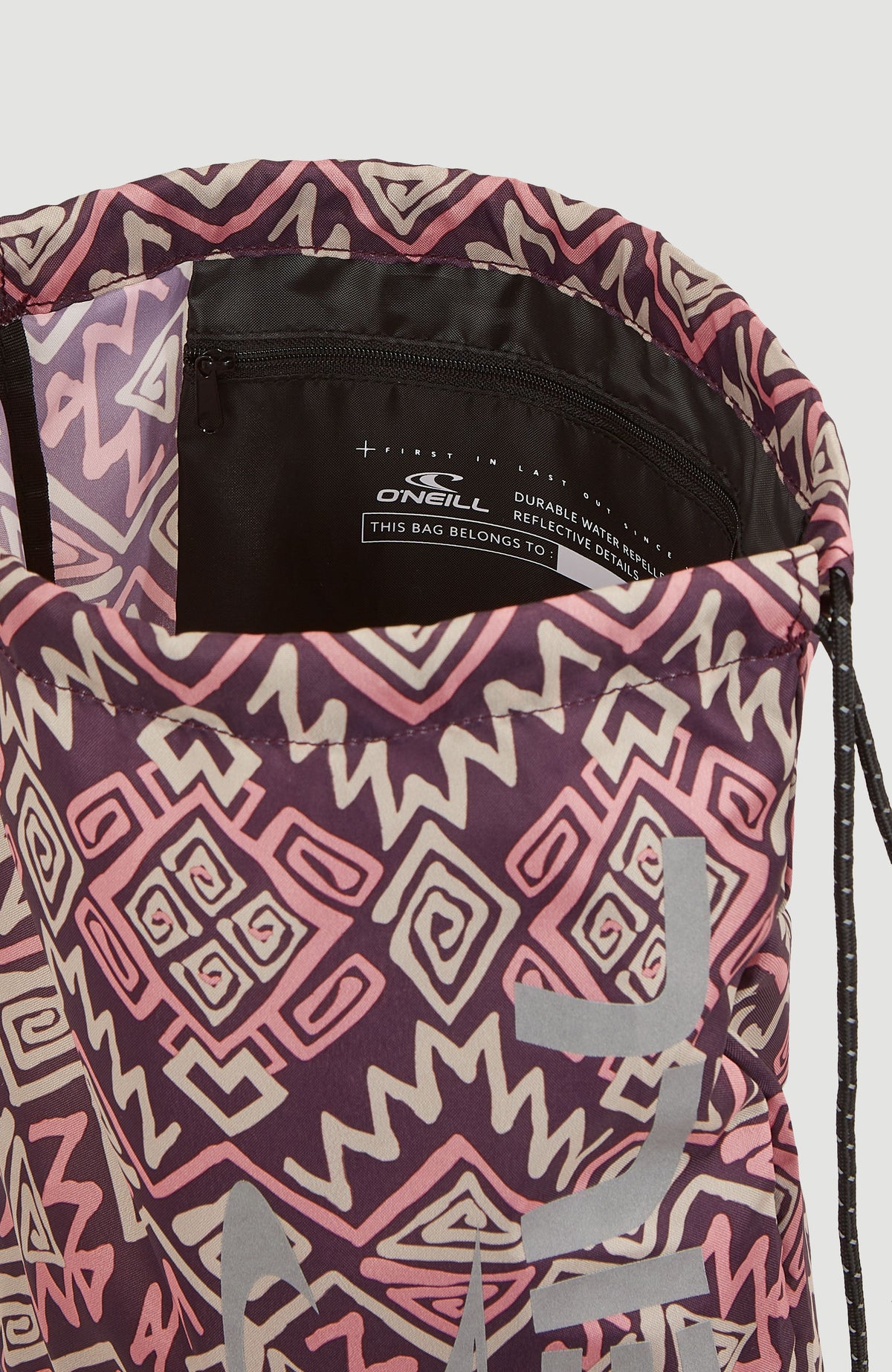 Sac de sport | Purple Retro Ikat