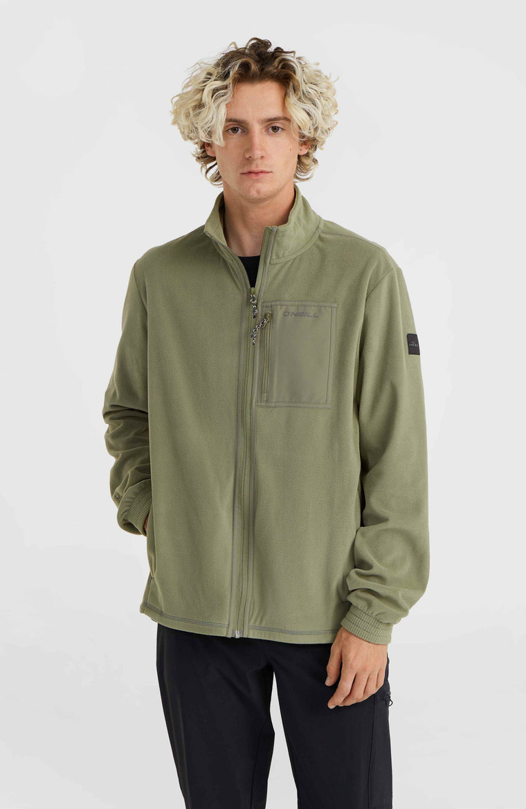 Polaire Utility Light Polartec 100 | Deep Lichen Green Polaire Utility Light Polartec 100 | Deep Lichen Green