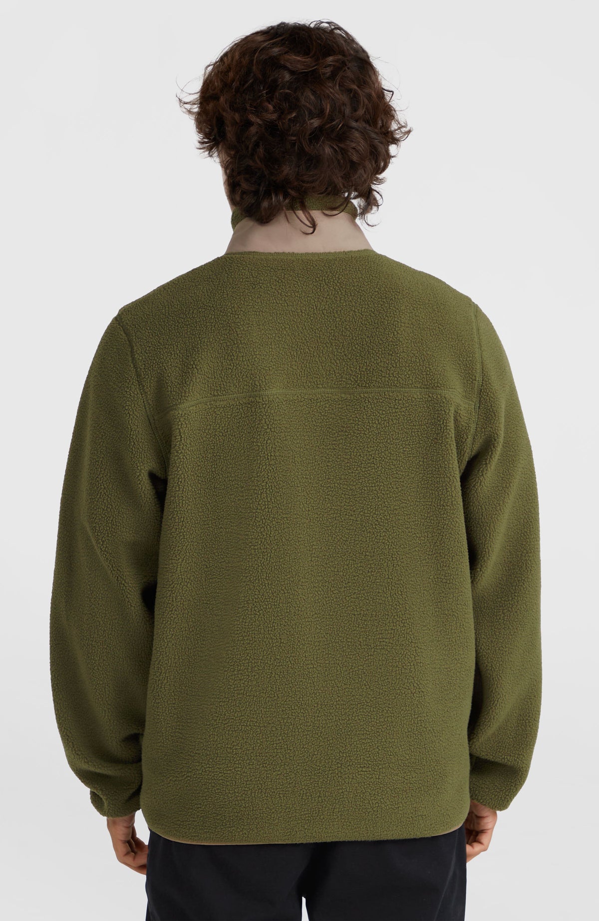 Polaire à poils longs et zip intégral | Forest Night