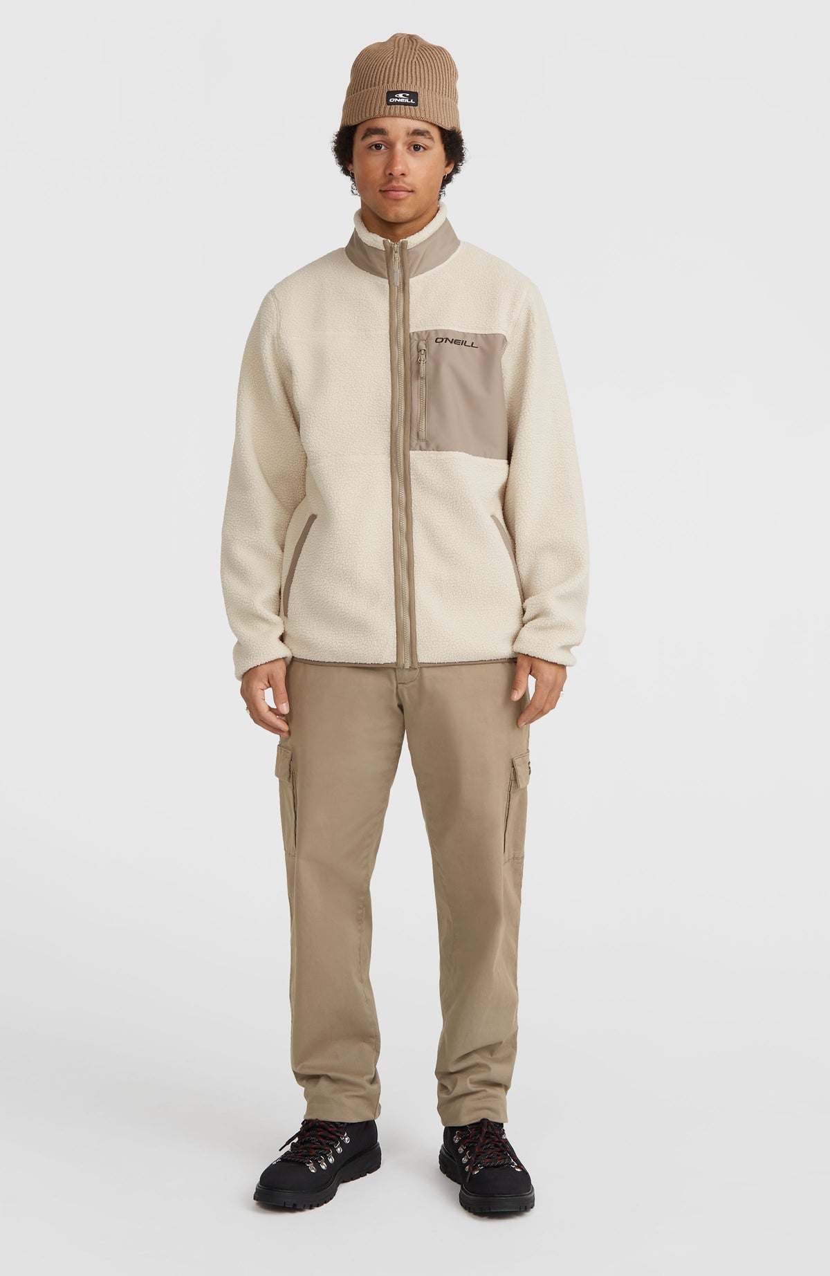 Polaire à poils longs et zip intégral | Atmosphere